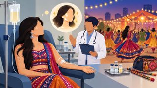 Ahmedabad youth book IV drips for Navratri glow; doctors say it is no beauty add-on