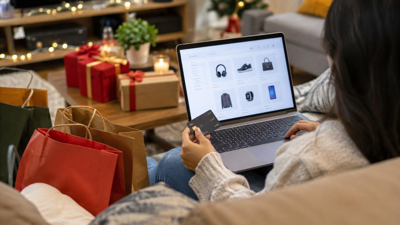 AI-generated representative image: the story "Festive Online Sales Hit ₹24,000 Crore in Two Days; Gen Z a Third"