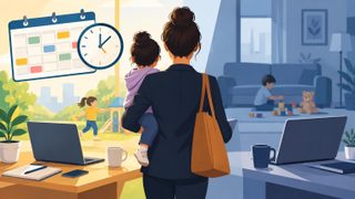Flexible Schedules Beat Remote Work in Keeping Mothers in Full-Time Jobs, Study Finds