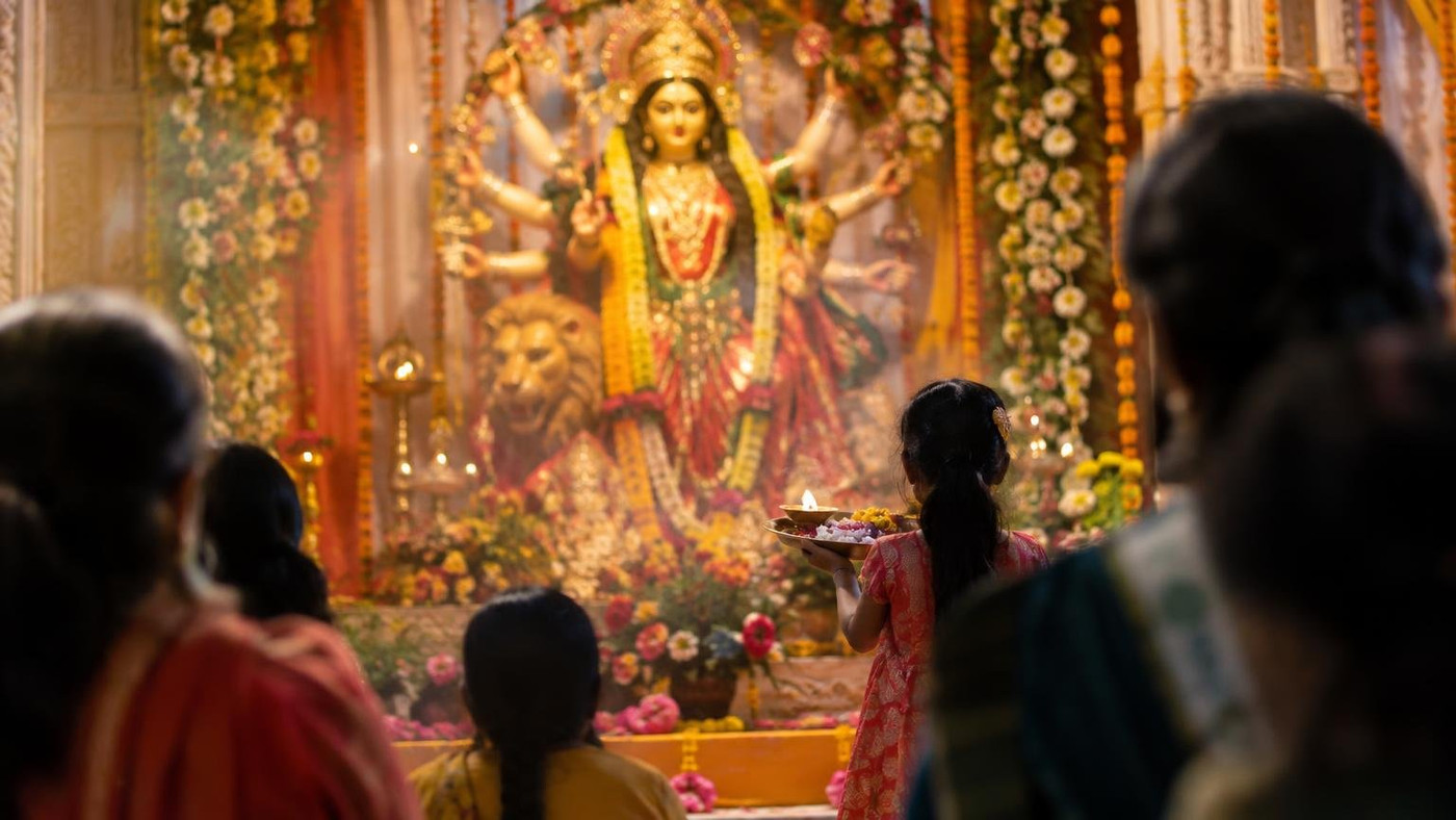 AI-generated representative image: the story "Goddess Shakti and Women's Strength"