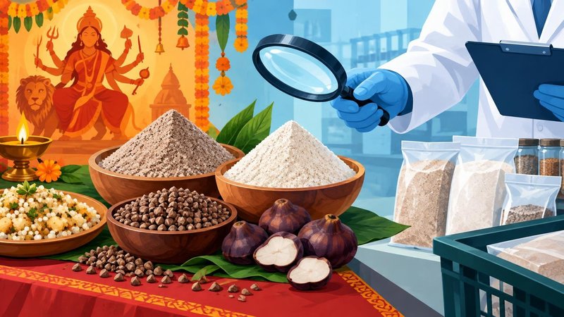 Navratri fasts begin as FSSAI orders checks on festive food, including kuttu atta