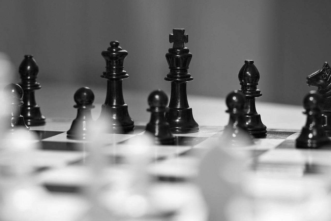 Representative image: chess pieces on a board
