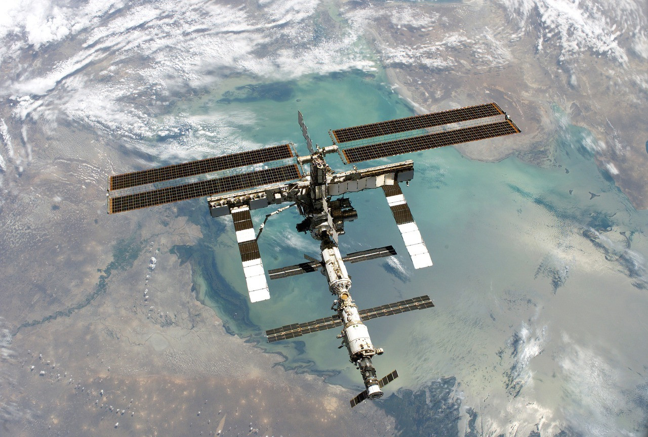 Representative image: satellite solar panels space