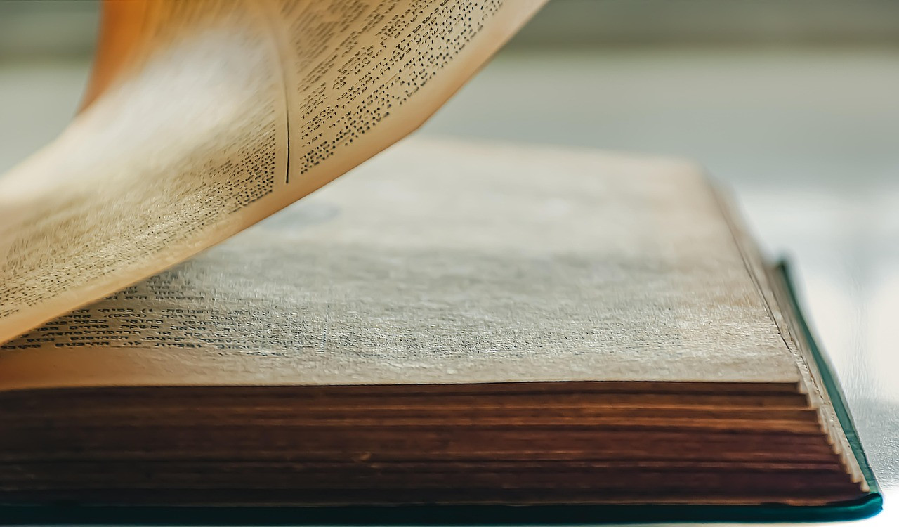 Representative image: old book pages