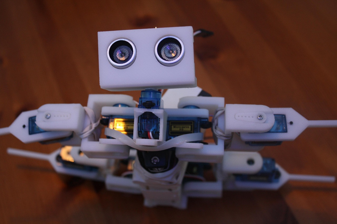 Representative image: students building robot prototype