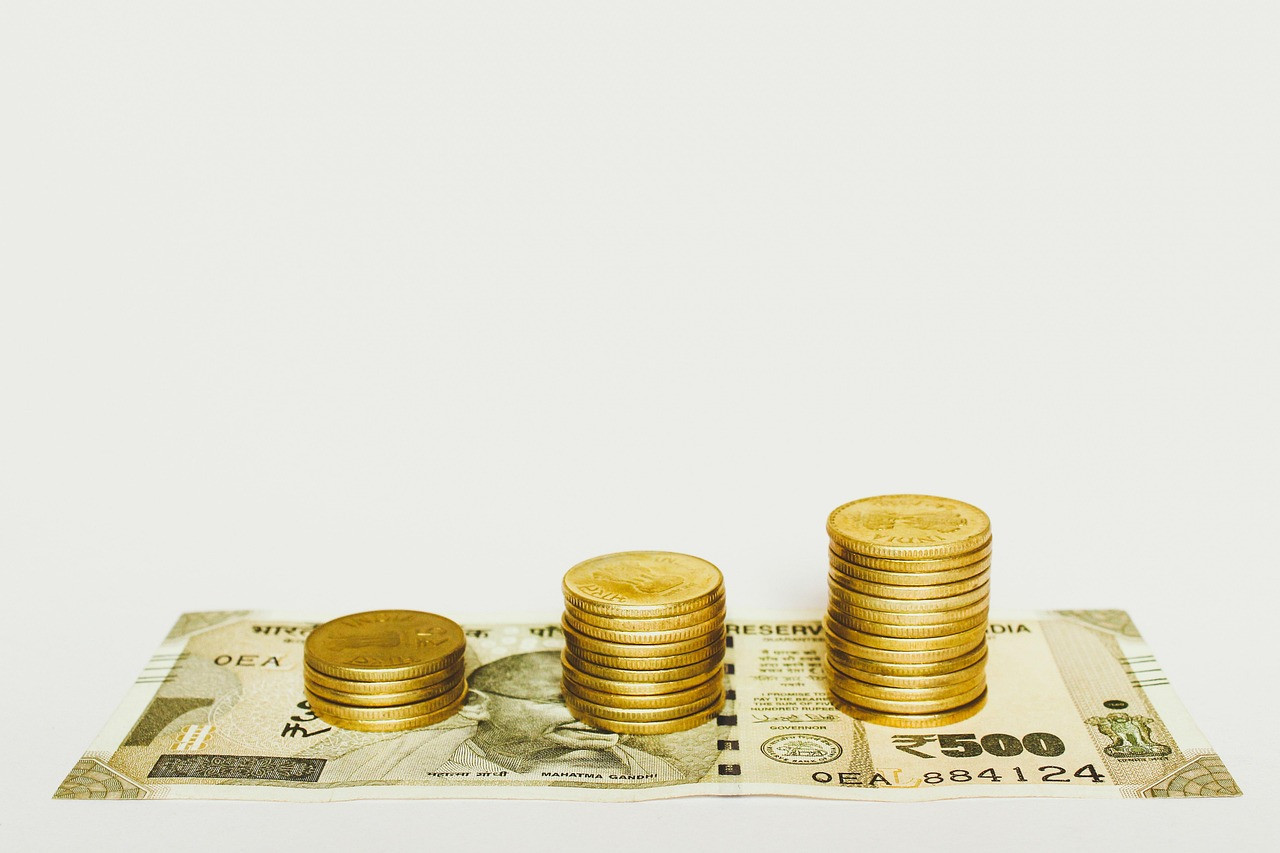 Representative image: rupee notes coins