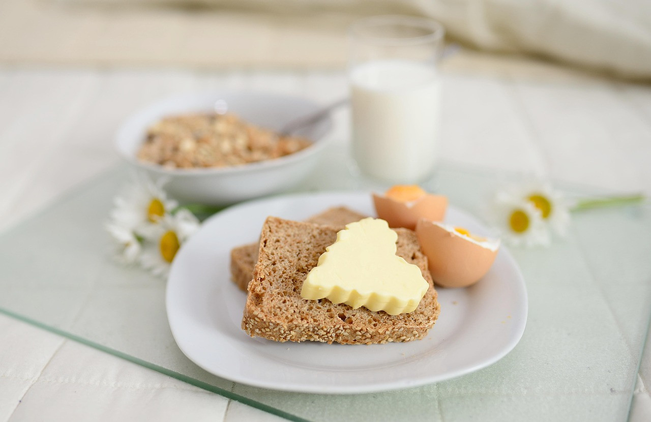Representative image: milk butter dairy products