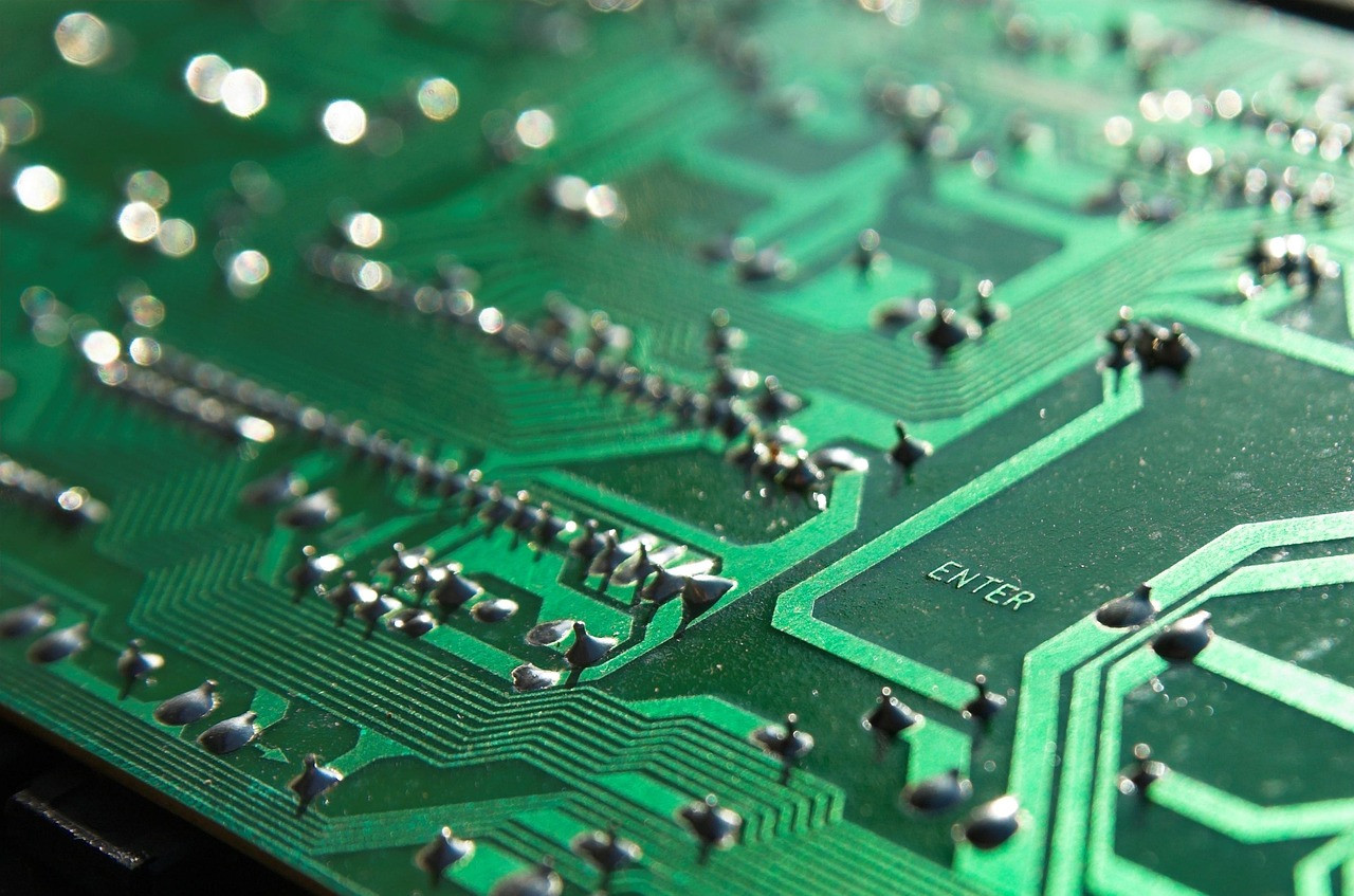 Representative image: computer chip circuit board