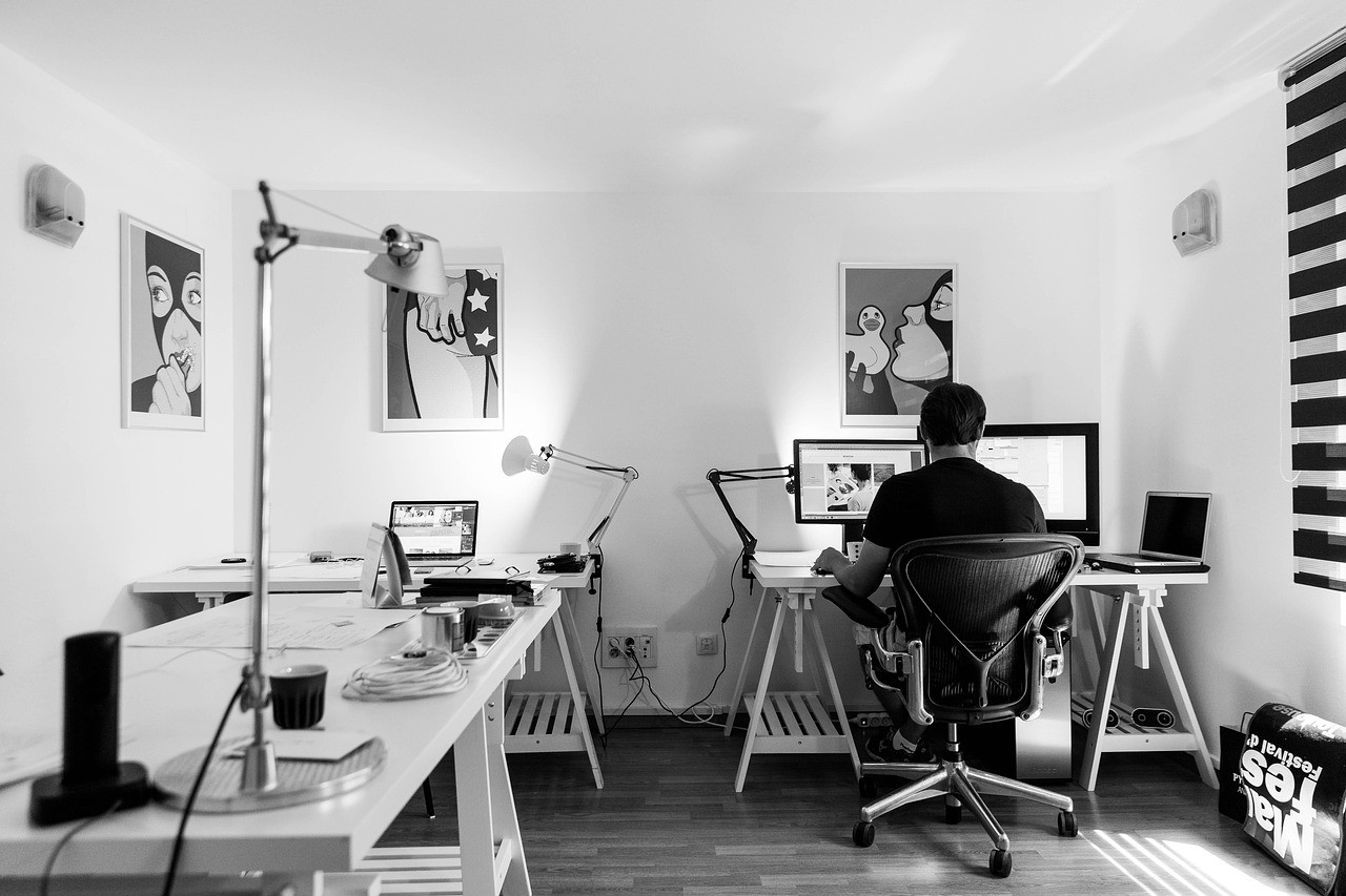 Representative image: office workers using computers