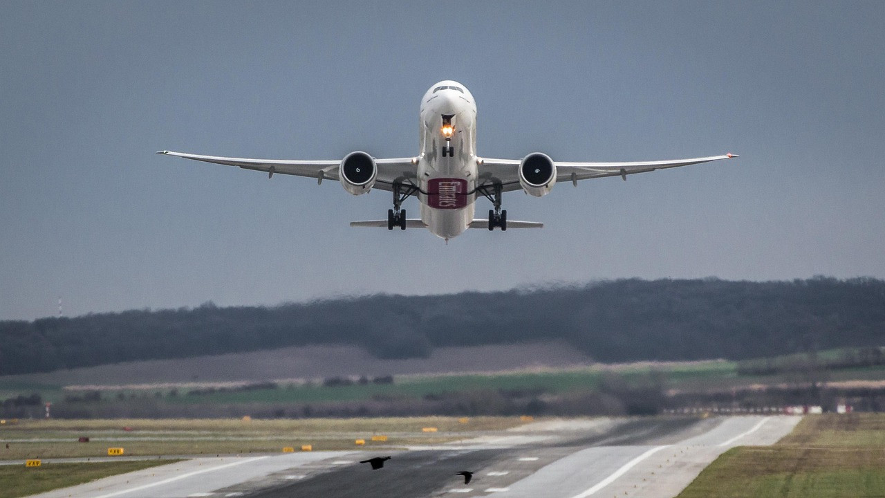 Representative image: airplane on airport runway