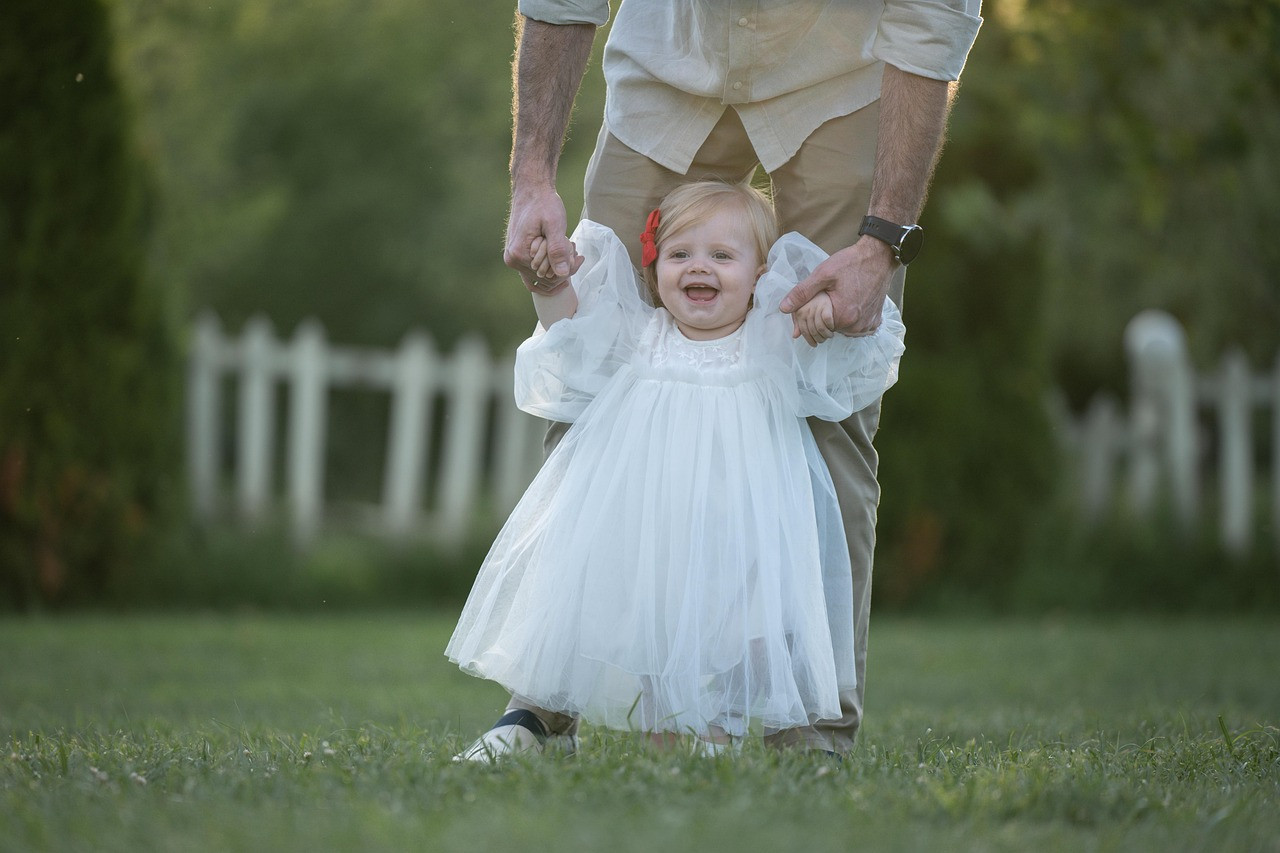 Representative image: father holding newborn baby
