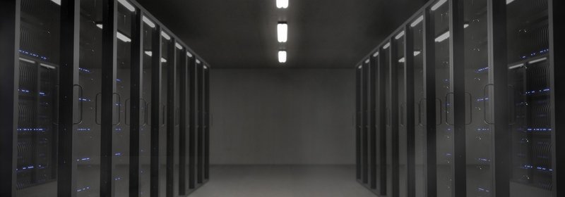 Representative image: data center server racks