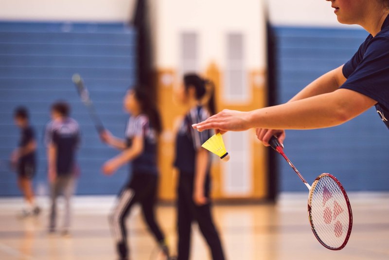 Representative image: badminton shuttlecock racket court