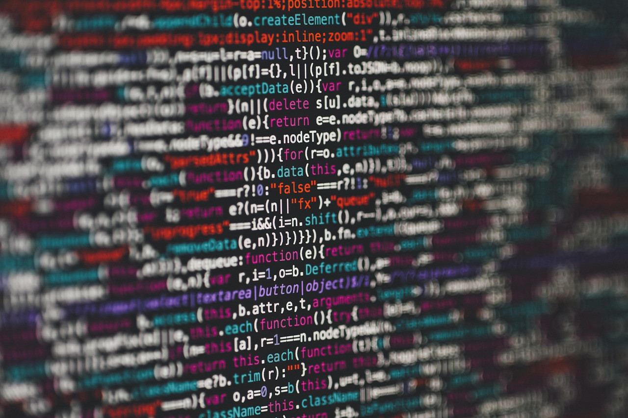 Representative image: computer code screen