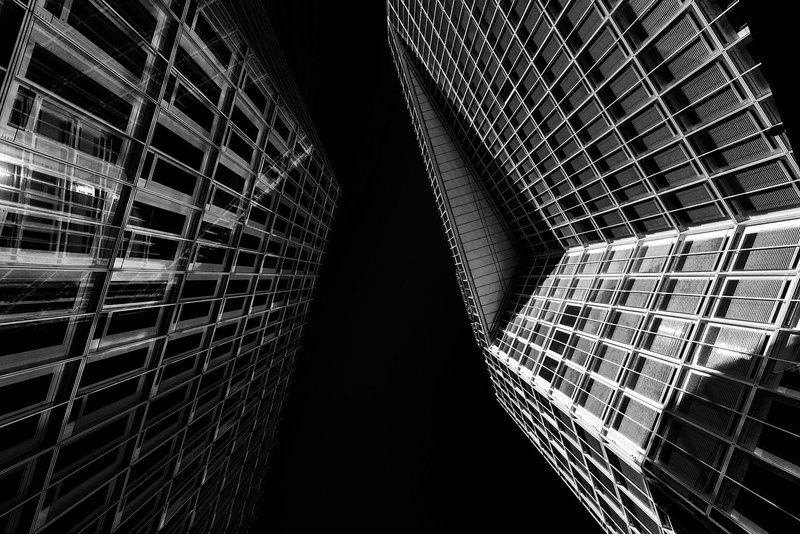Representative image: glass office building