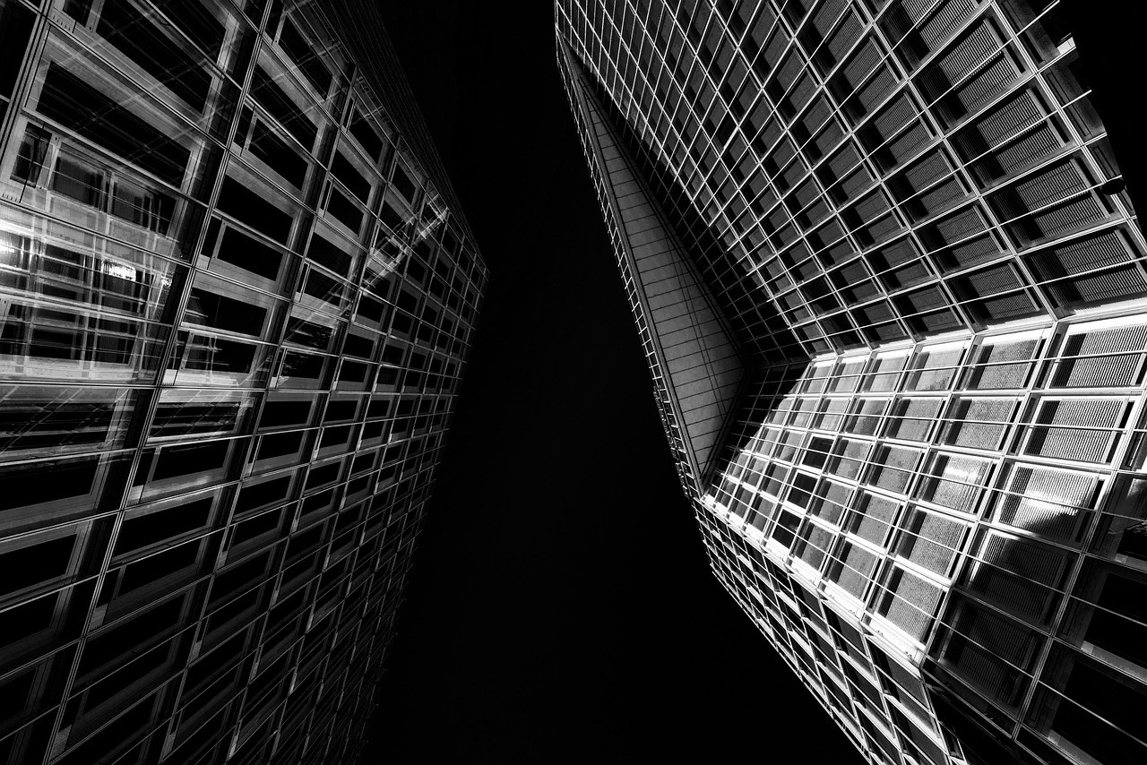 Representative image: glass office building