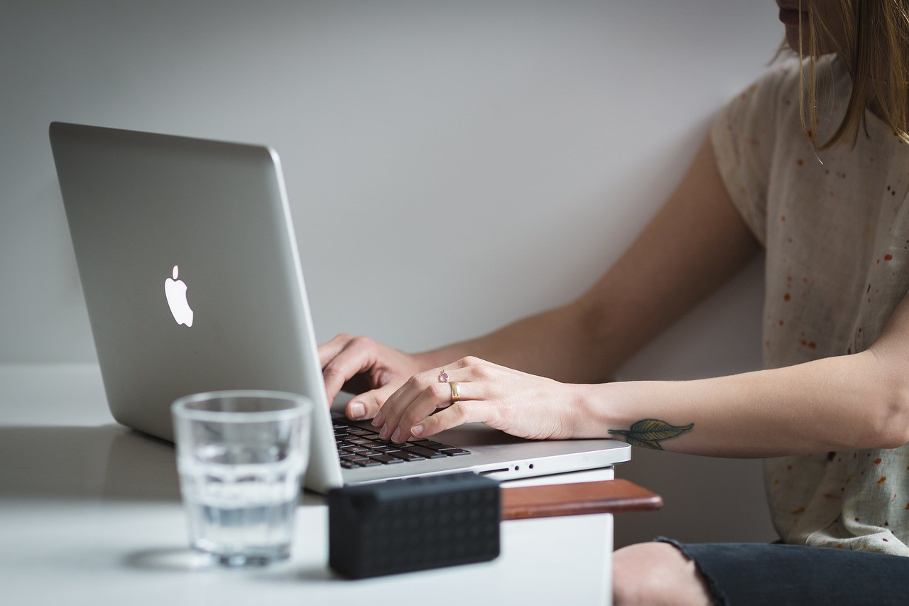Representative image: laptop on office desk