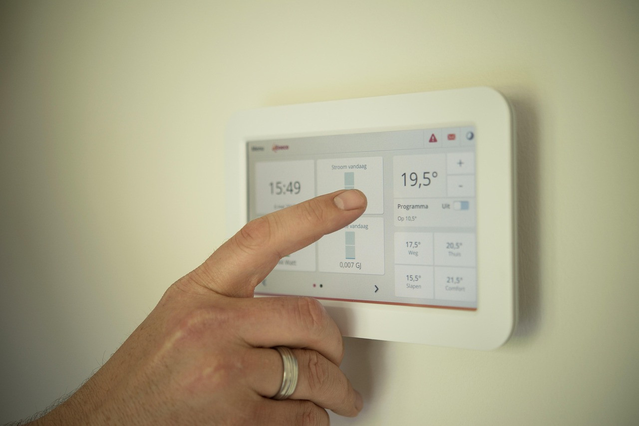 Representative image: smart home touchscreen