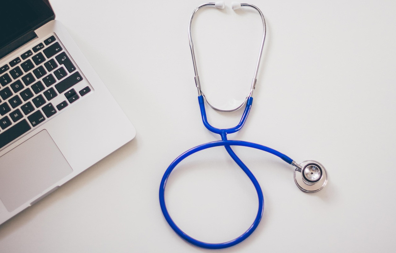 Representative image: stethoscope and files on desk