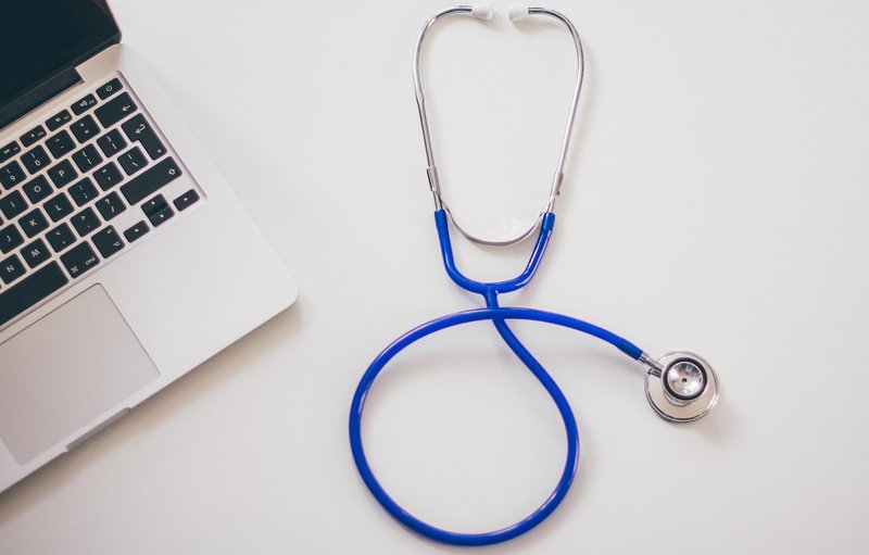 Representative image: stethoscope and files on desk