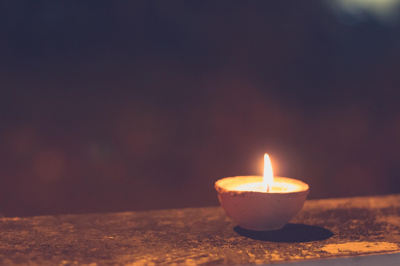 Representative image: diya oil lamps