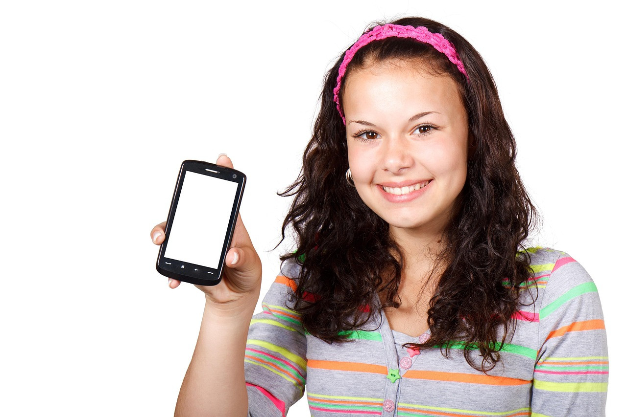Representative image: teenager holding smartphone