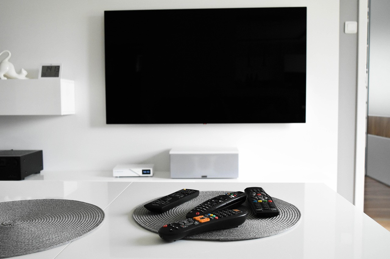 Representative image: television screen living room