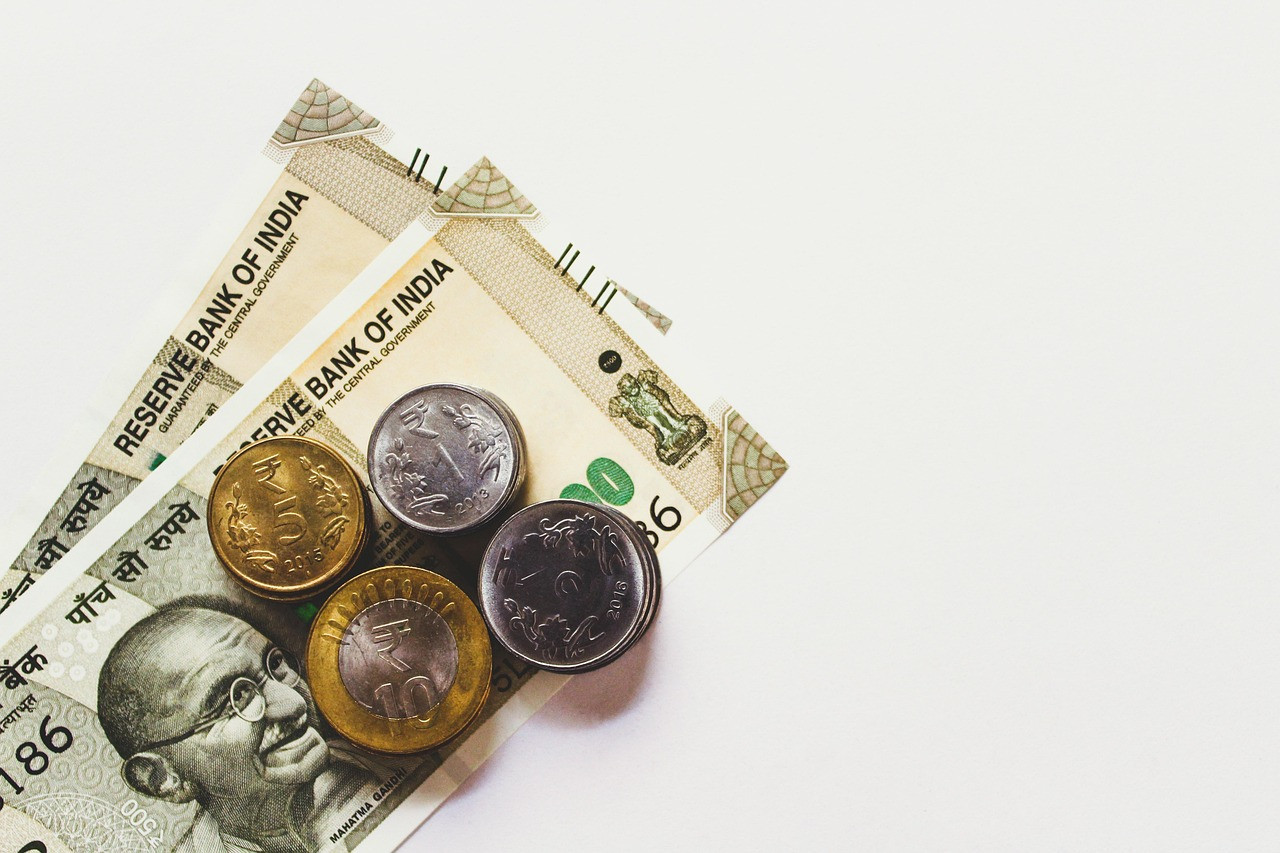Representative image: rupee notes and coins