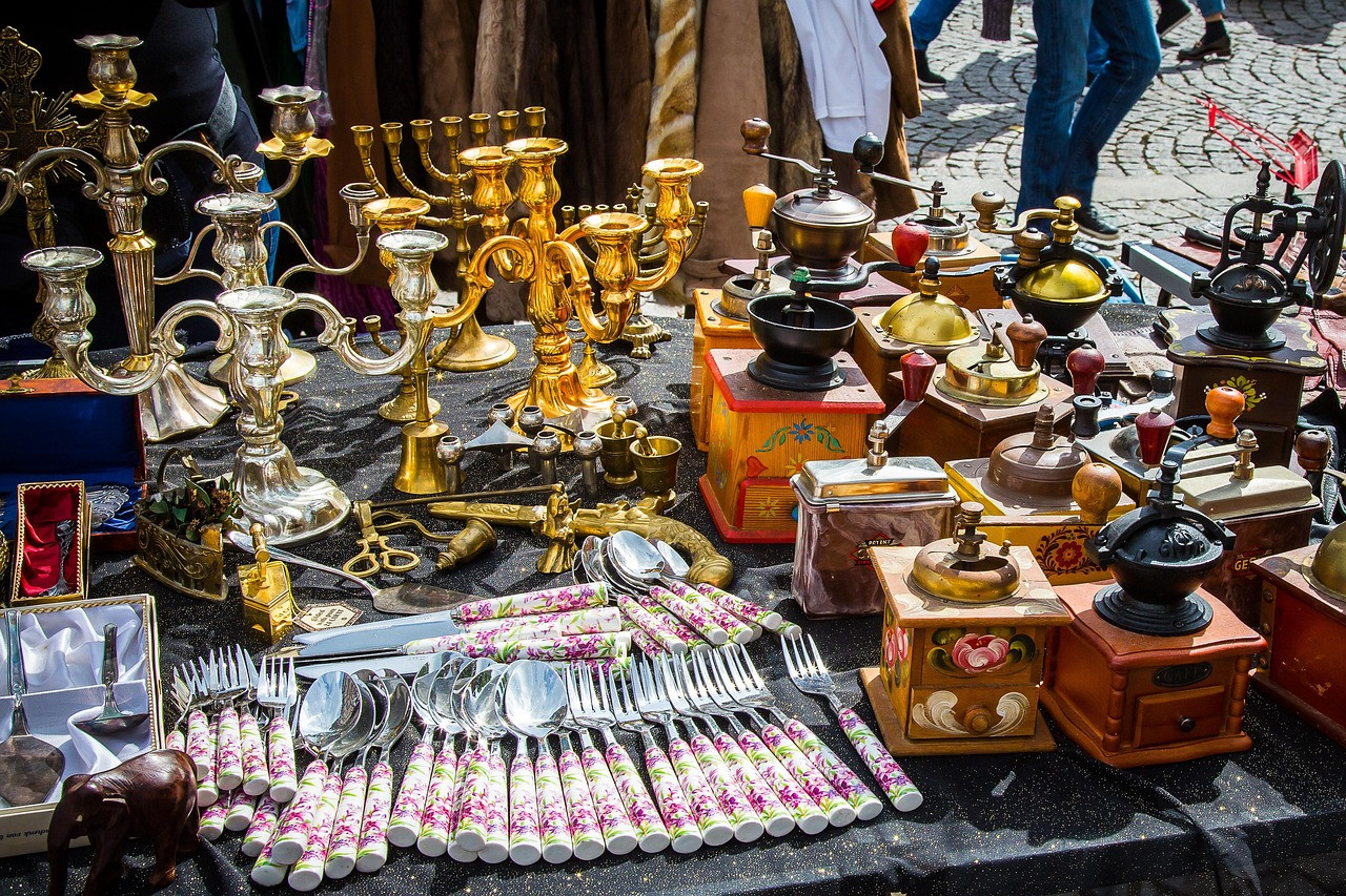 Representative image: flea market stall