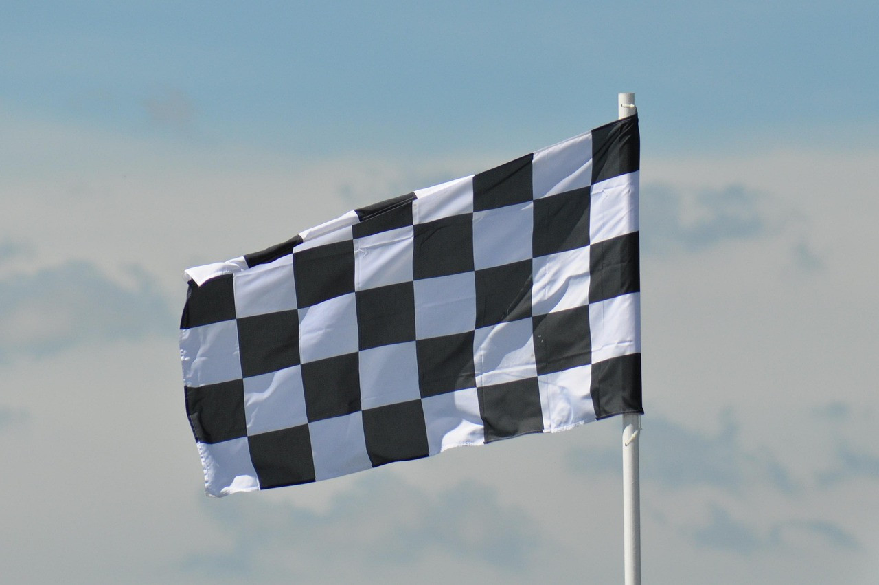 Representative image: checkered flag