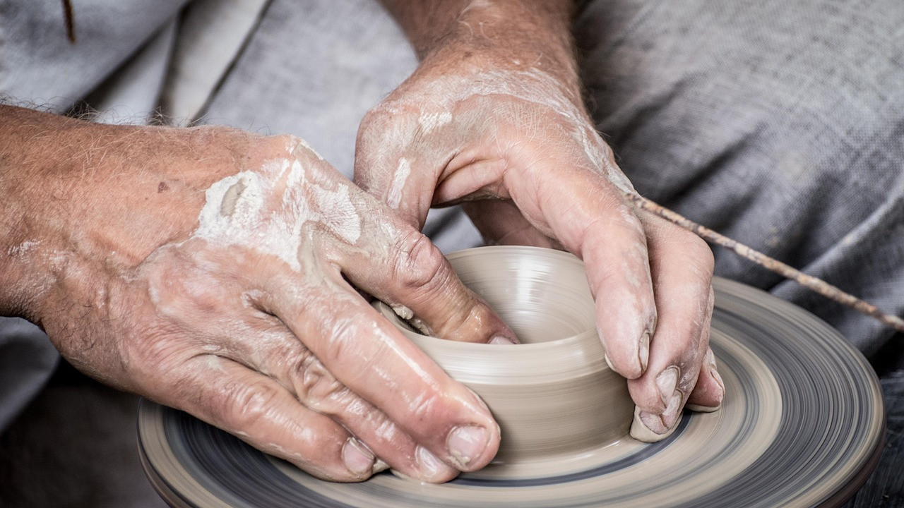 Representative image: small workshop artisan at work