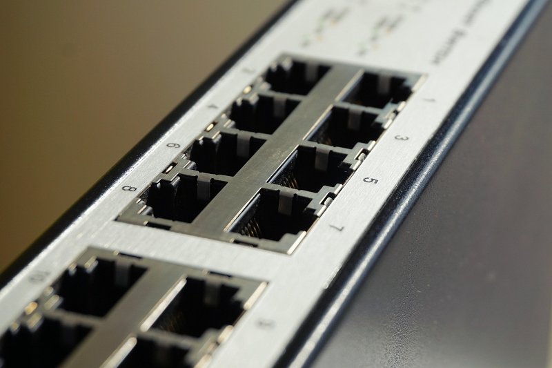 Representative image: server room network cables