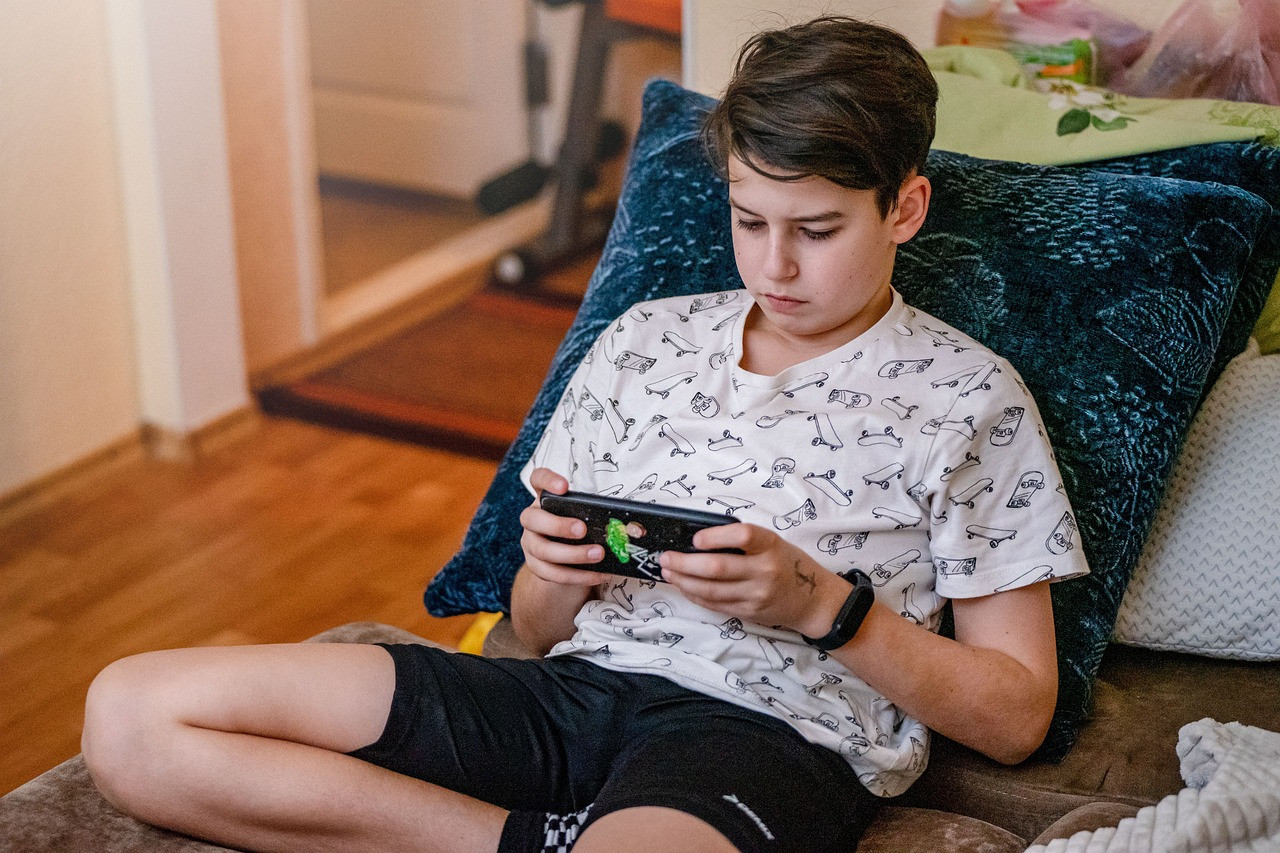 Representative image: playing mobile game