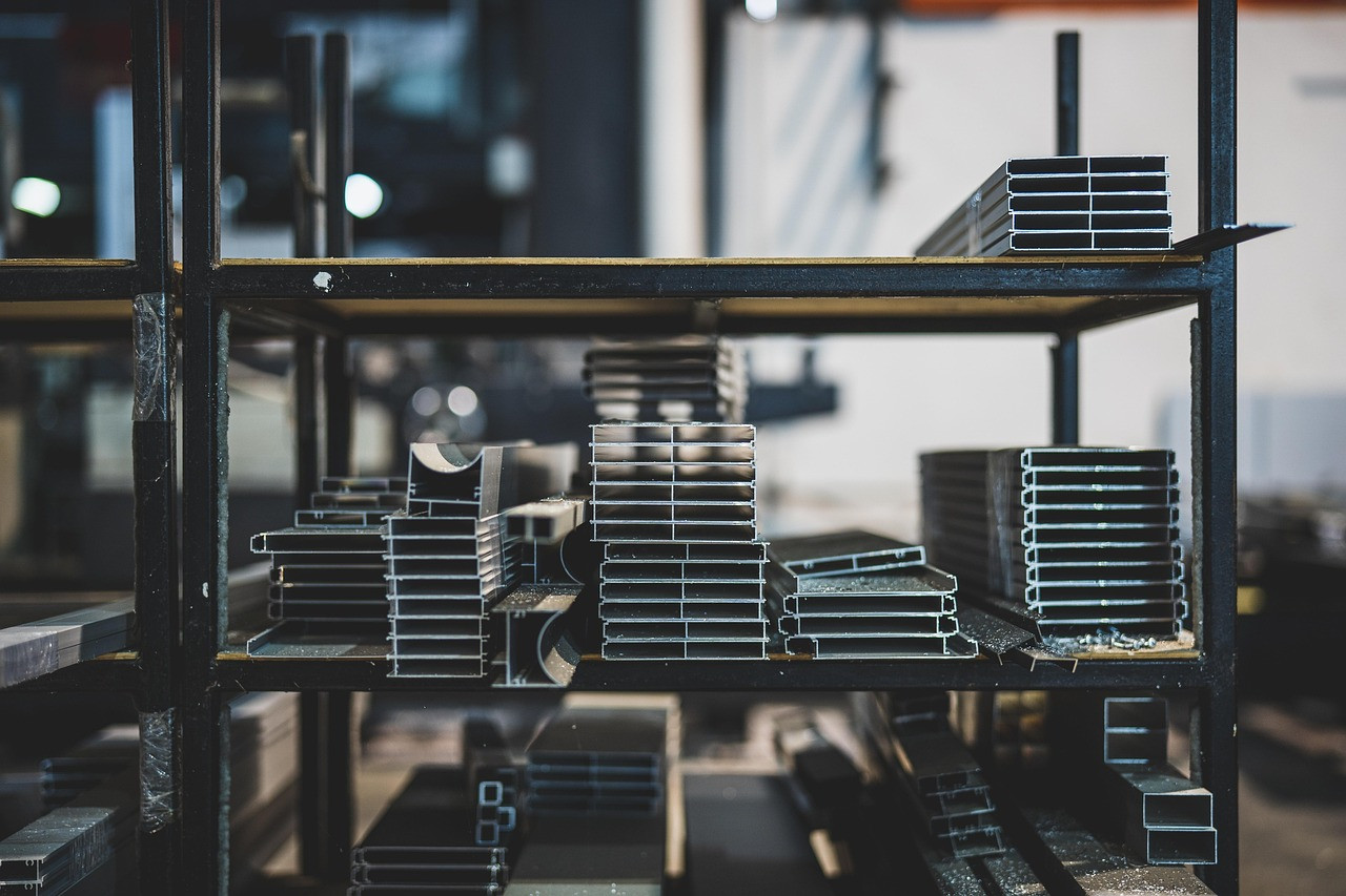 Representative image: steel coils in warehouse