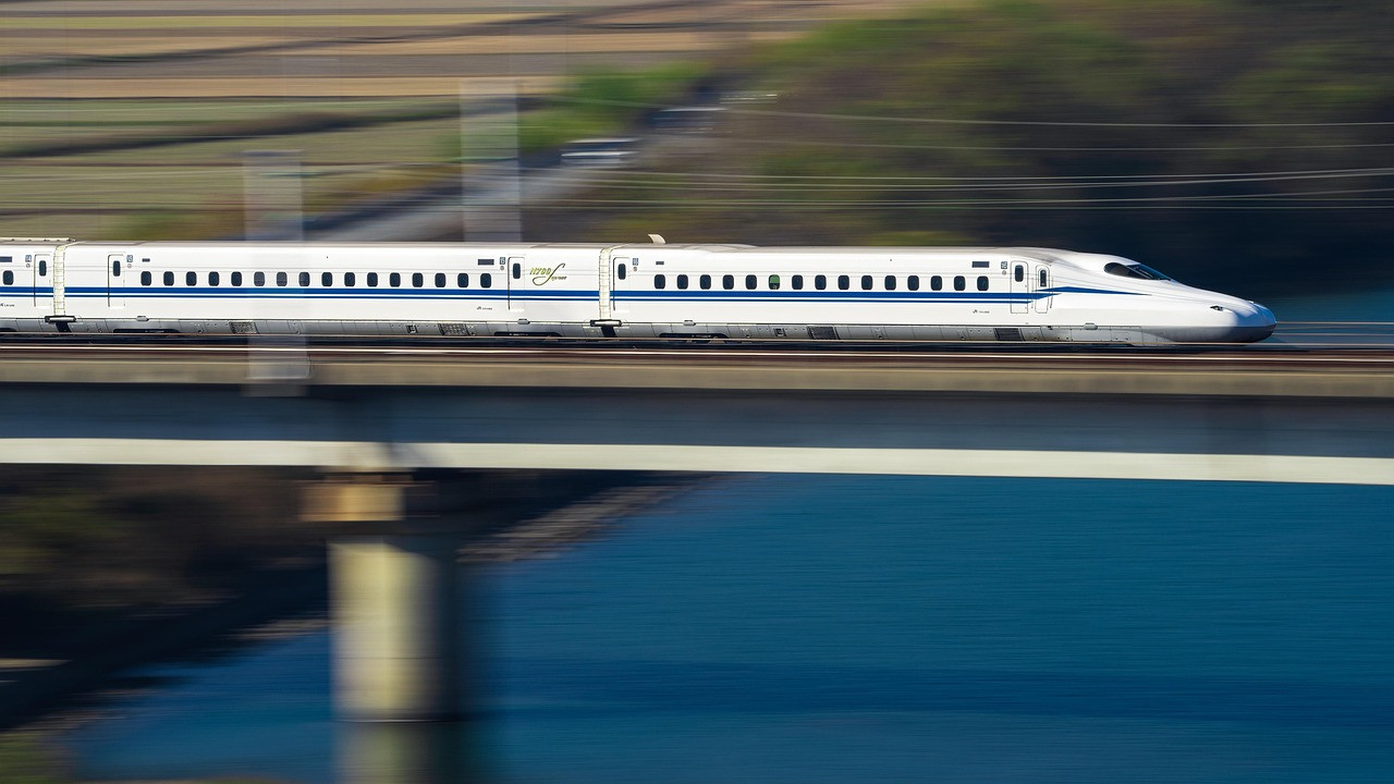 Representative image: high speed train