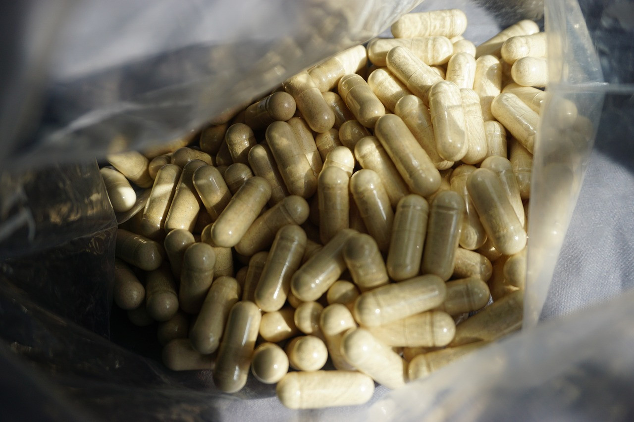 Representative image: herbal supplement capsules