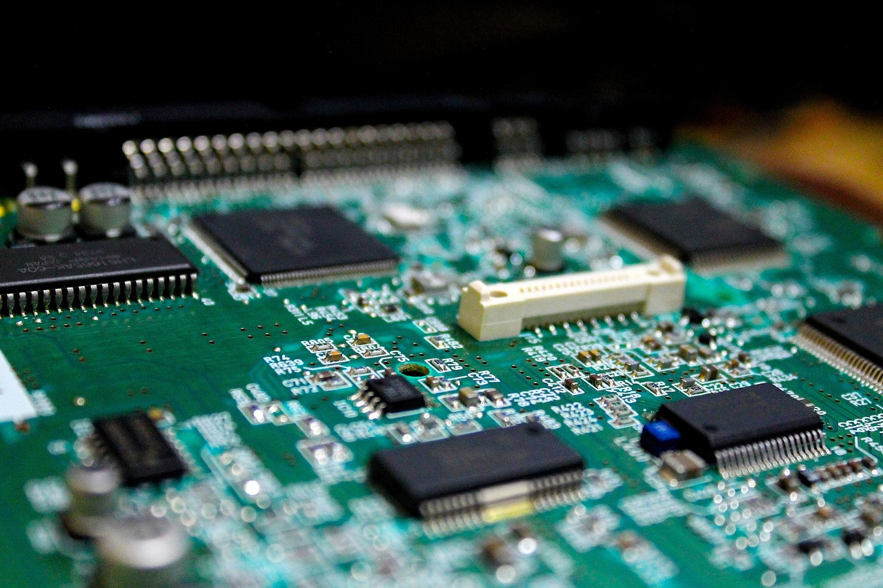 Representative image: computer chips circuit board