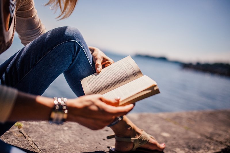Representative image: open book