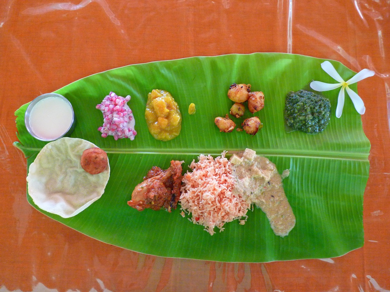 Representative image: banana leaf meal