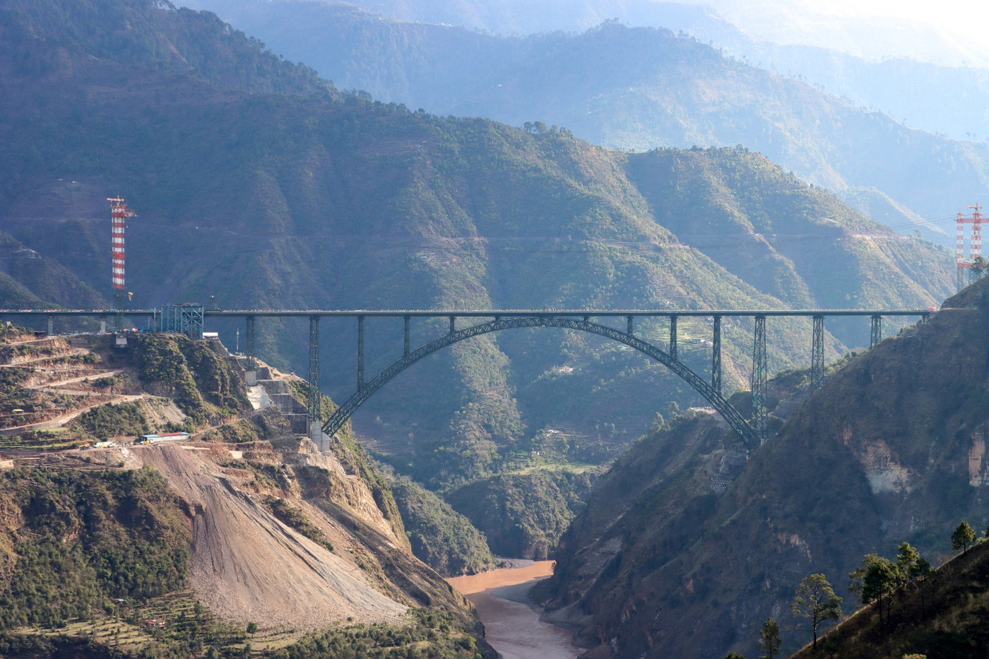 File photo: Chenab Rail Bridge