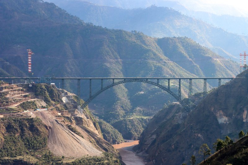File photo: Chenab Rail Bridge