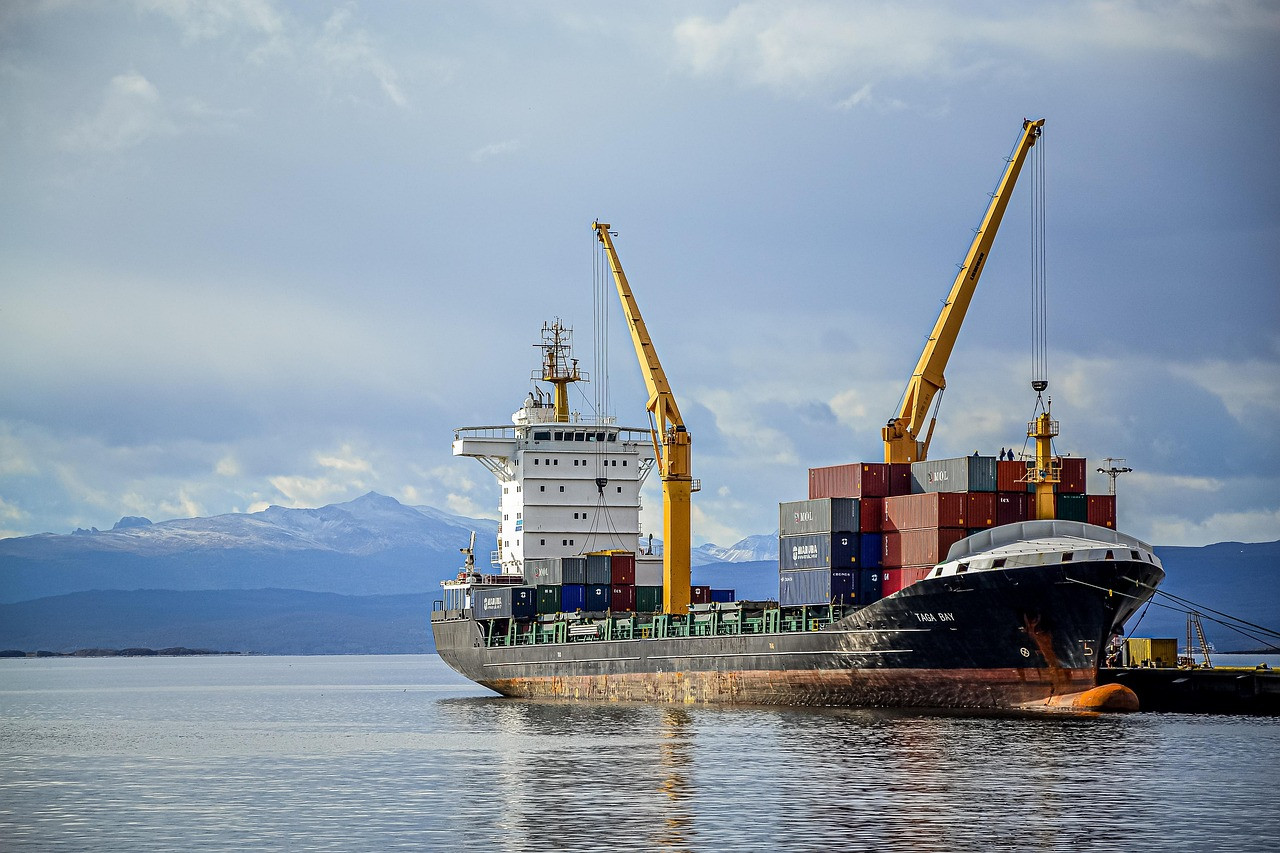 Representative image: cars parked at shipping port