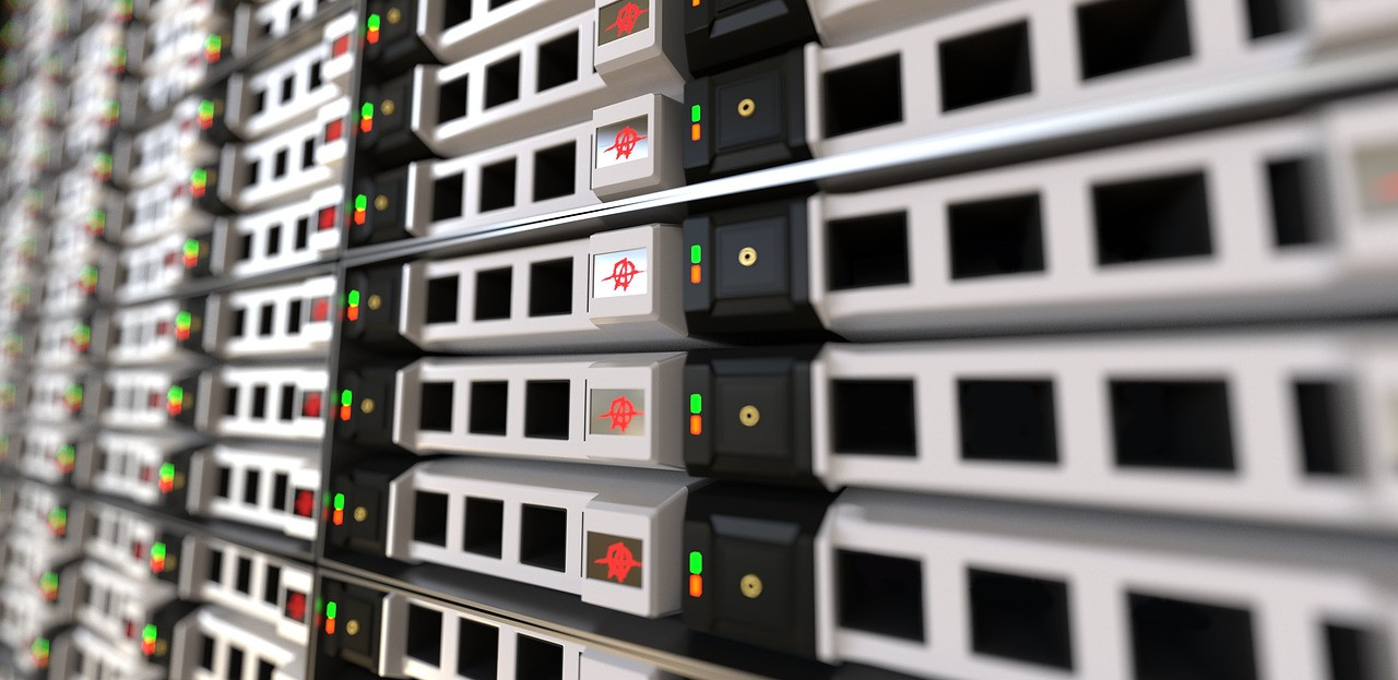 Representative image: computer server rack