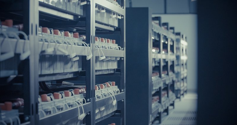 Representative image: data center server racks