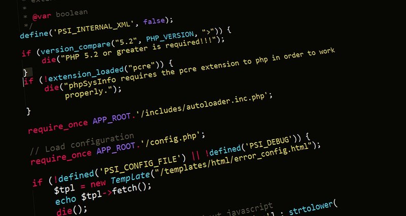 Representative image: computer code on screen
