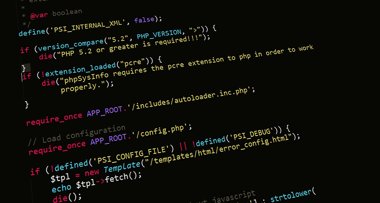 Representative image: computer code on screen