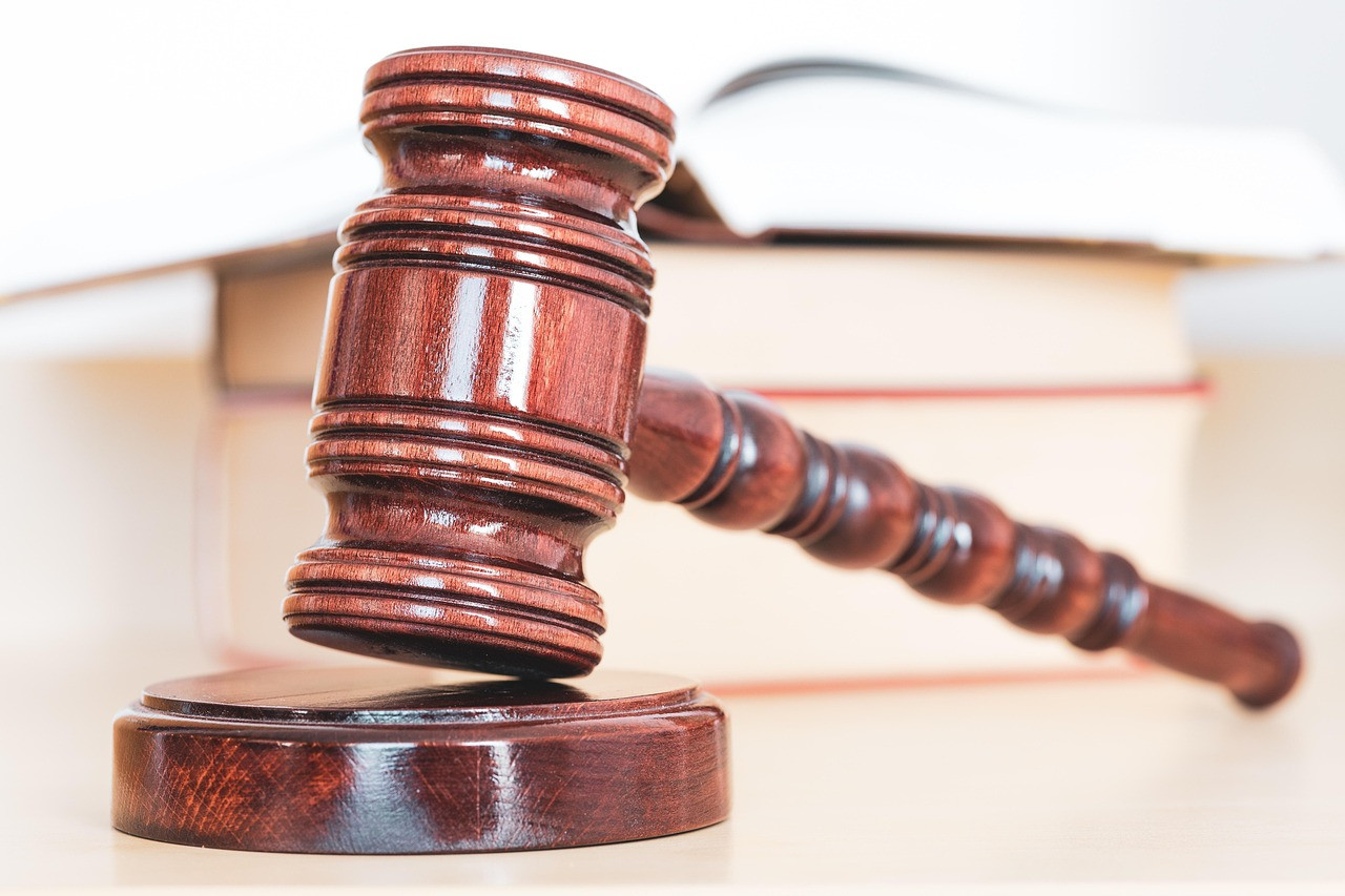 Representative image: judge gavel and law books