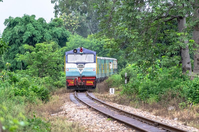 Representative image: indian railway train