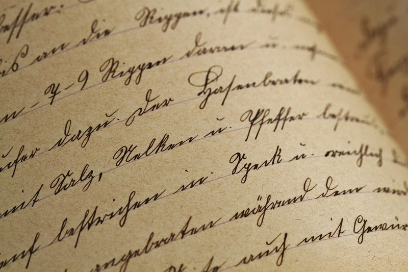 Representative image: old manuscript library