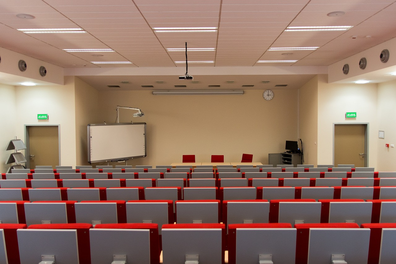 Representative image: university lecture hall